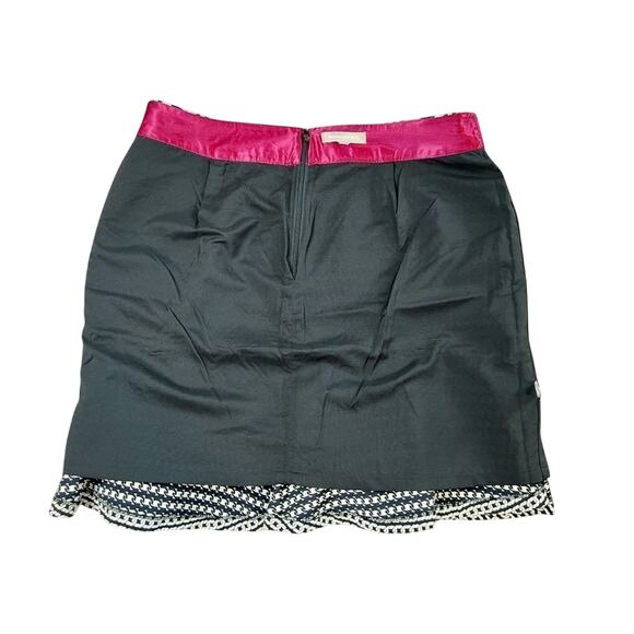 Banana Republic Multi Florence Chain Geometric Trumpet Skirt SMALL Workwear Chic - Picture 4 of 11